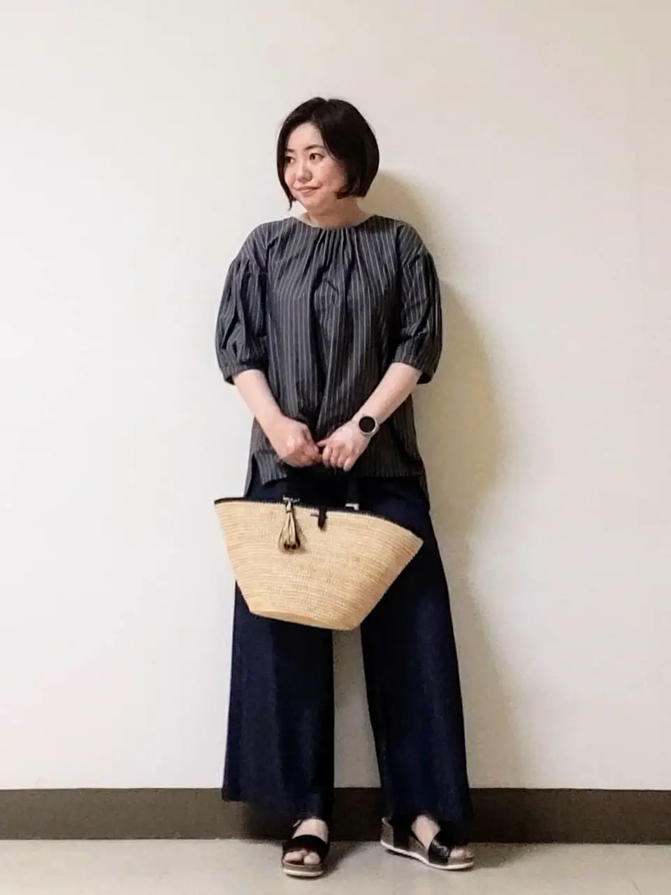 自由区 L 宇野 コーディネート画像