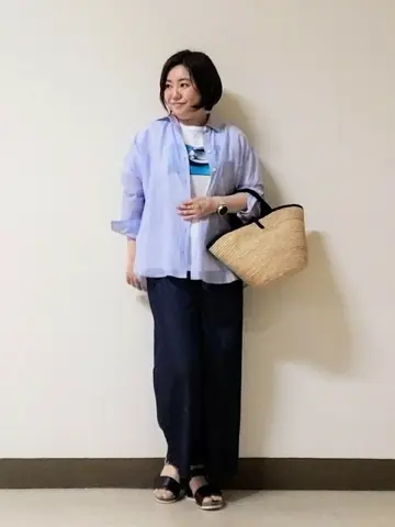 自由区 L 宇野 コーディネート画像