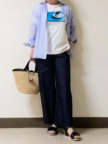 自由区 L 宇野 コーディネート画像