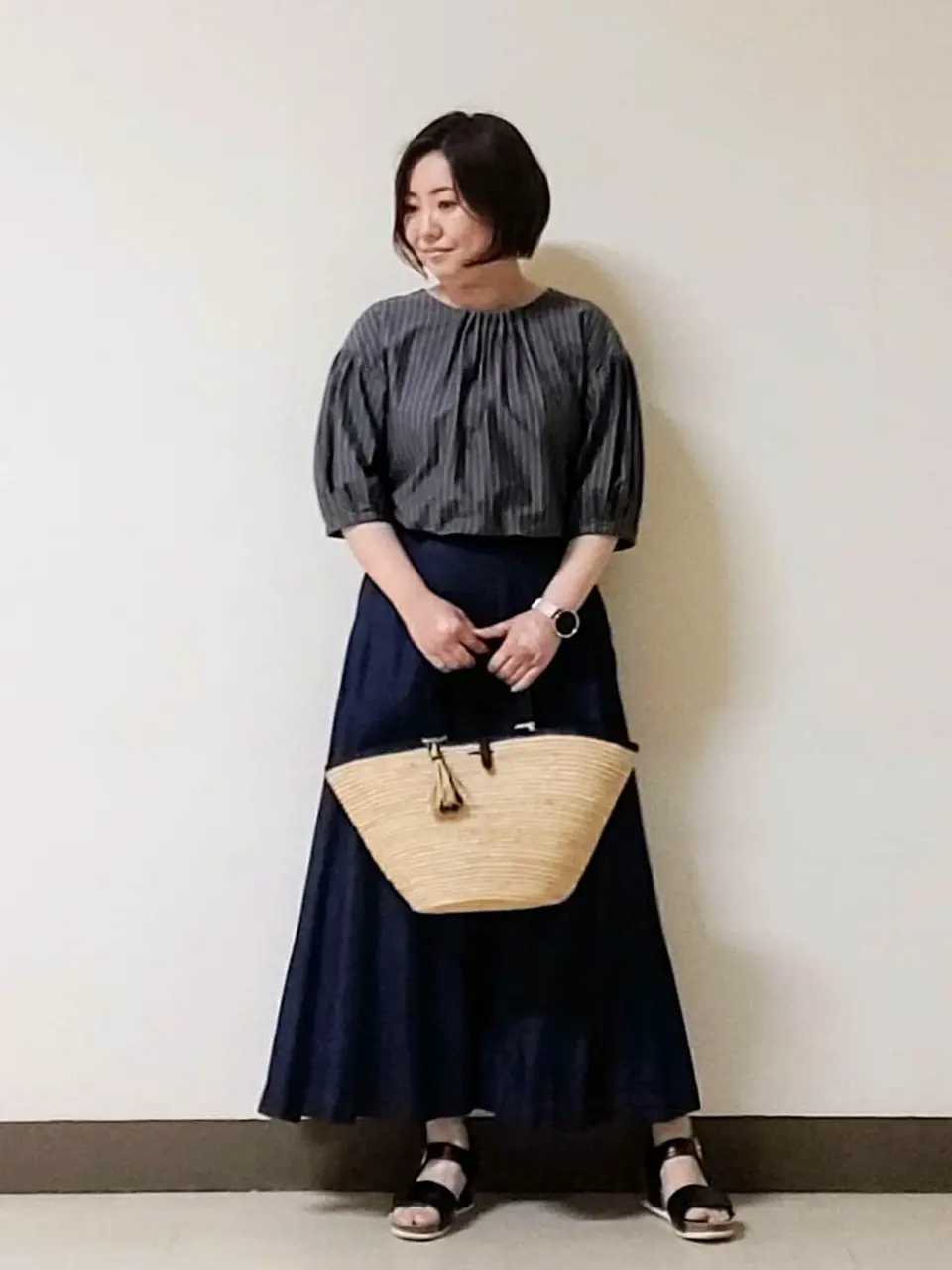 自由区 L 宇野 コーディネート画像