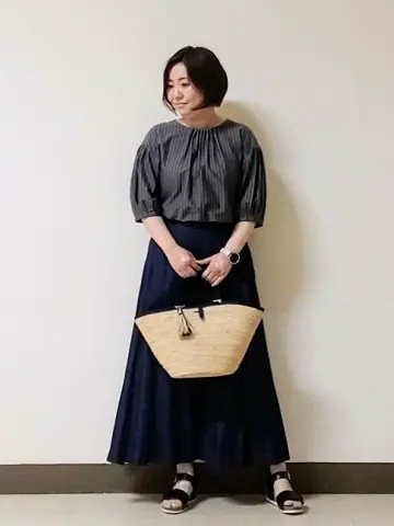 自由区 L 宇野 コーディネート画像