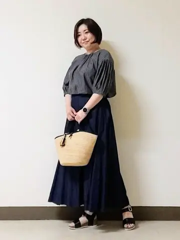 自由区 L 宇野 コーディネート画像