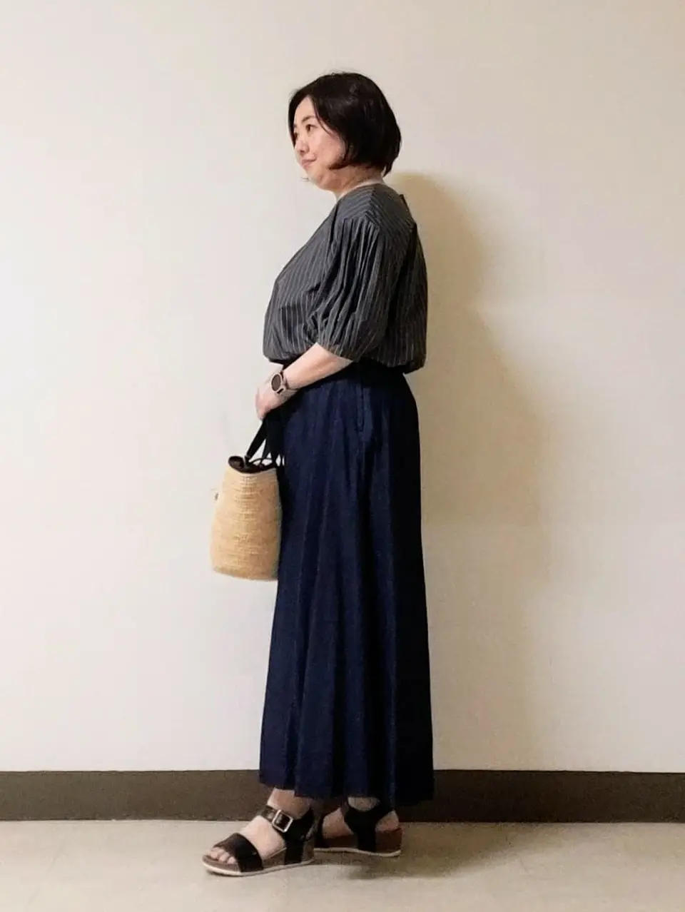 自由区 L 宇野 コーディネート画像