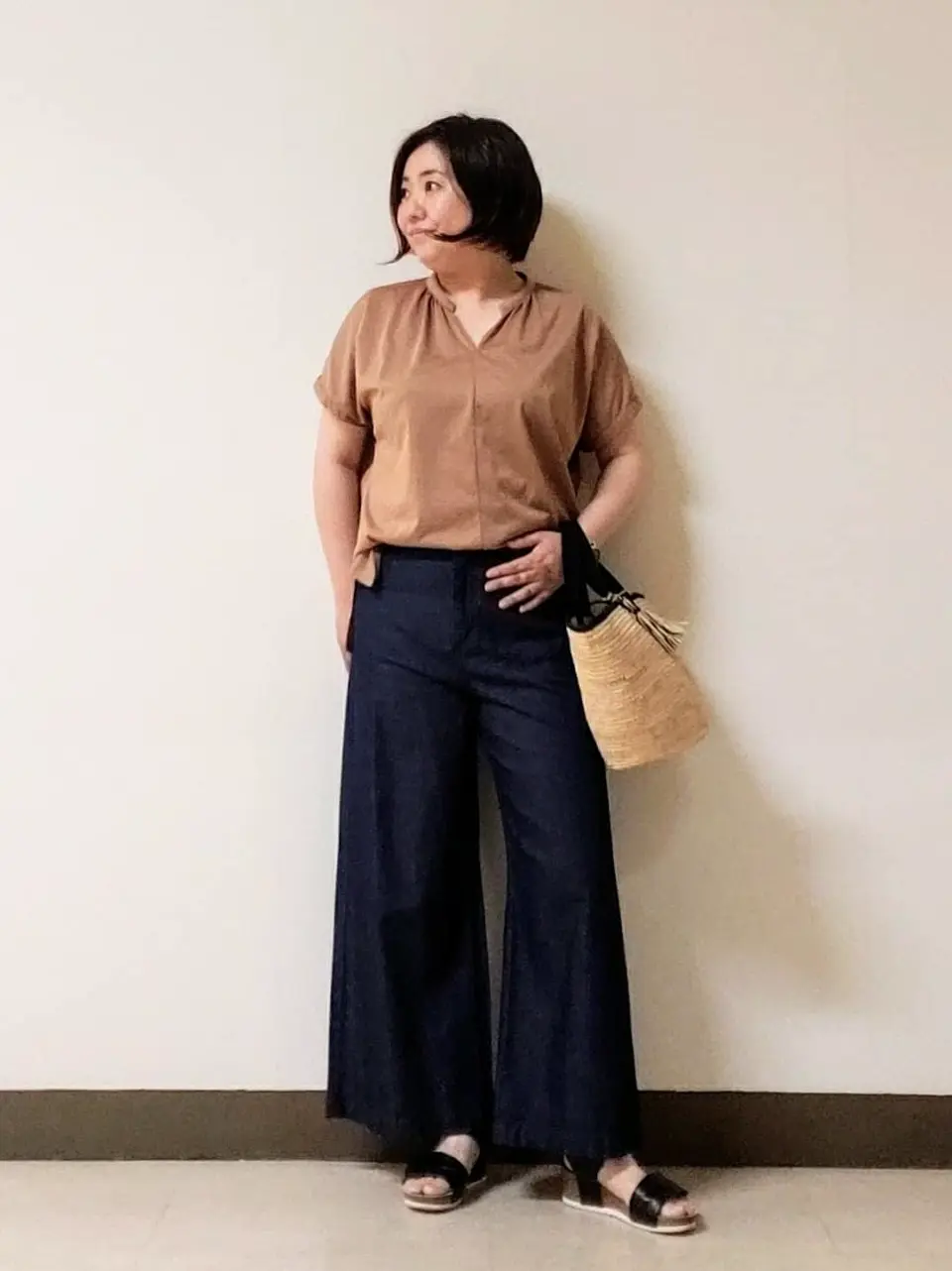 自由区 L 宇野 コーディネート画像