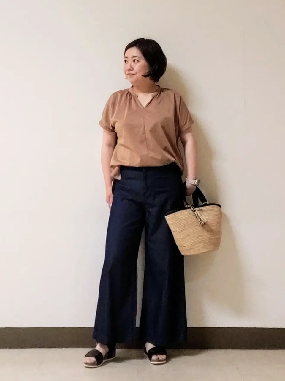 自由区 L 宇野 コーディネート画像