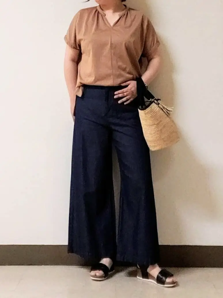 自由区 L 宇野 コーディネート画像