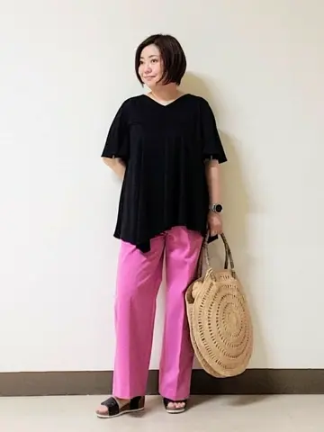 自由区 L 宇野 コーディネート画像