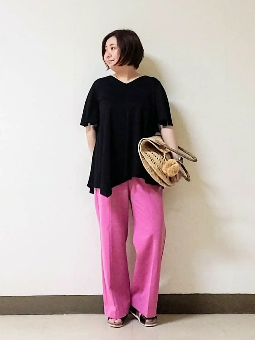 自由区 L 宇野 コーディネート画像