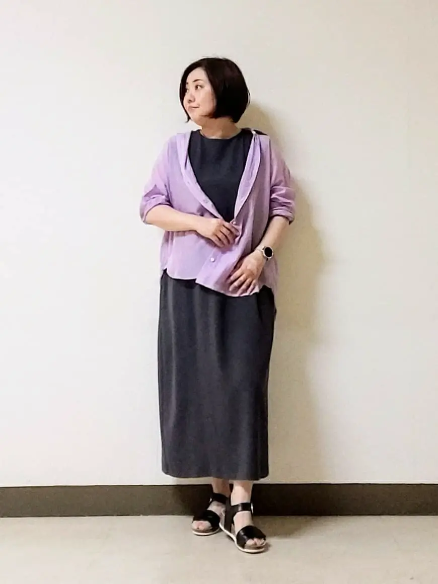 自由区 L 宇野 コーディネート画像