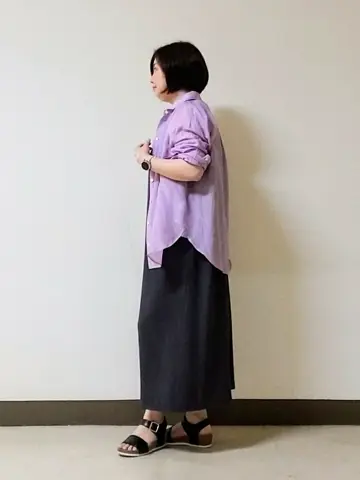 自由区 L 宇野 コーディネート画像