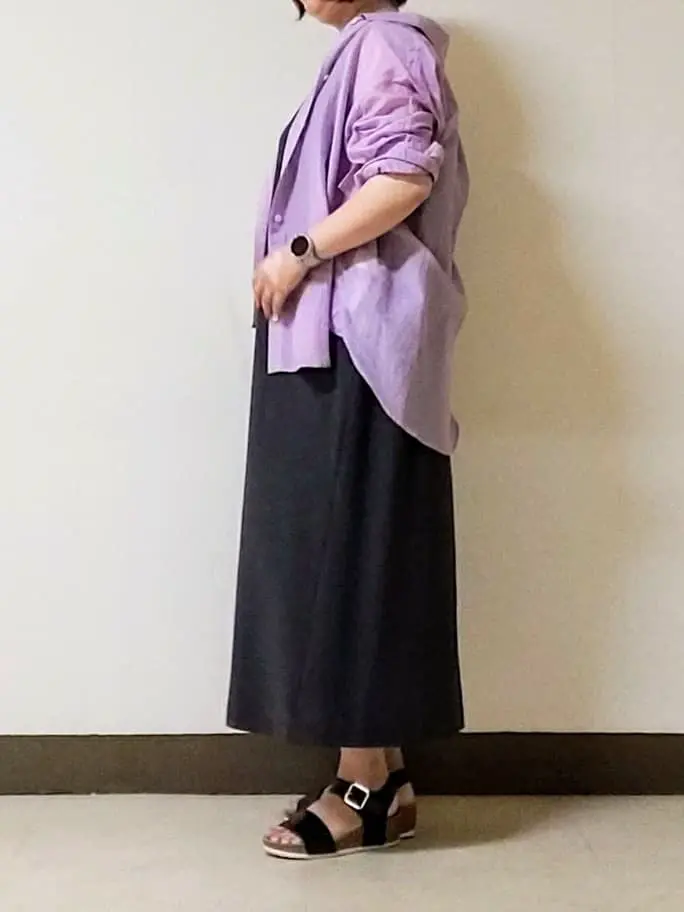 自由区 L 宇野 コーディネート画像