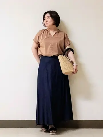 自由区 L 宇野 コーディネート画像