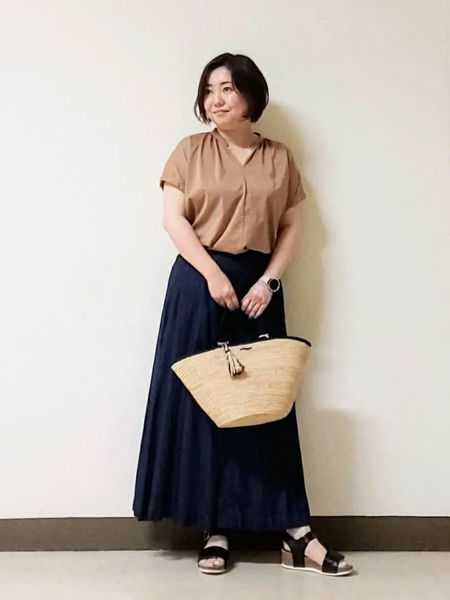 自由区 L 宇野 コーディネート画像