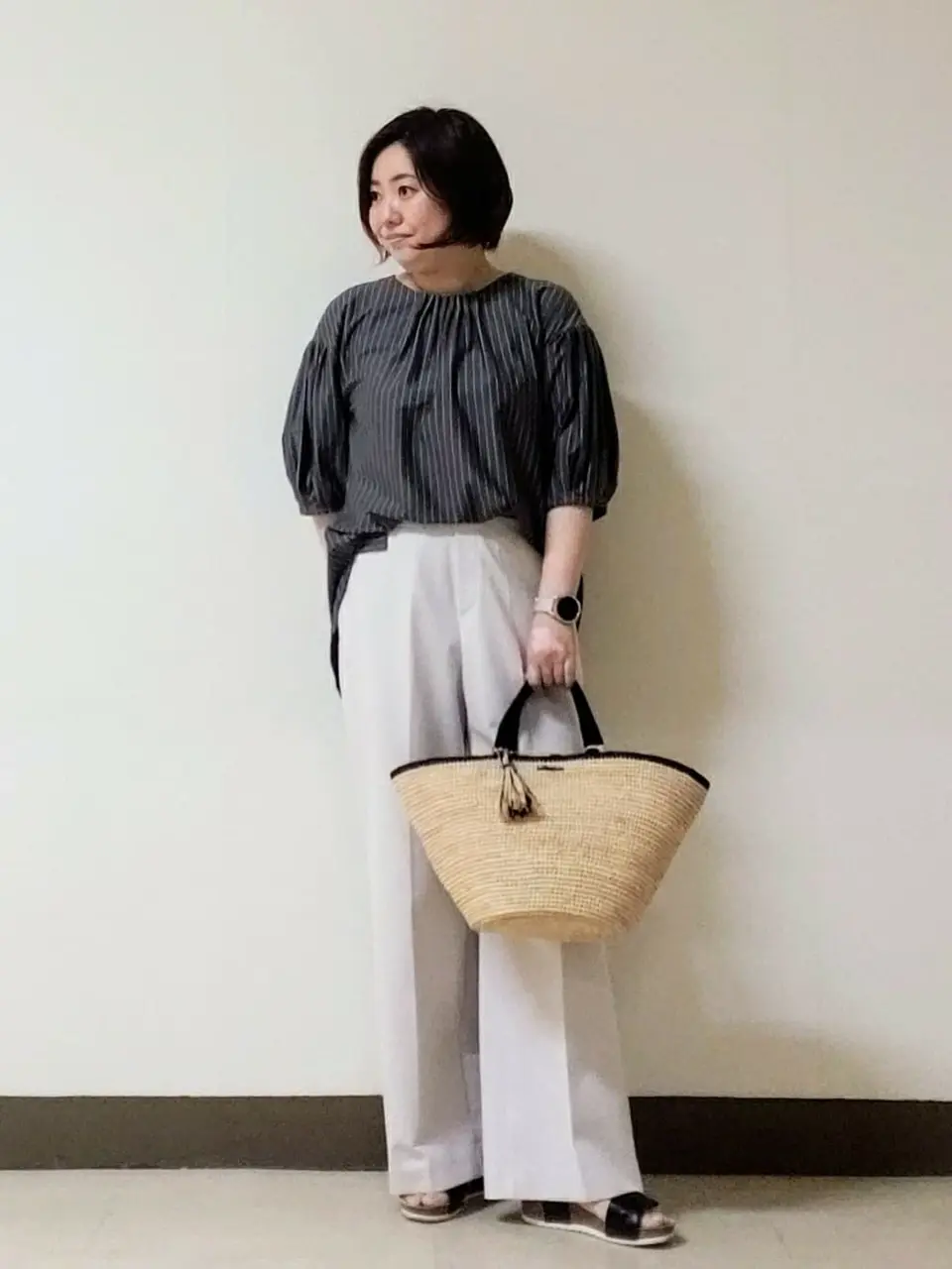 自由区 L 宇野 コーディネート画像