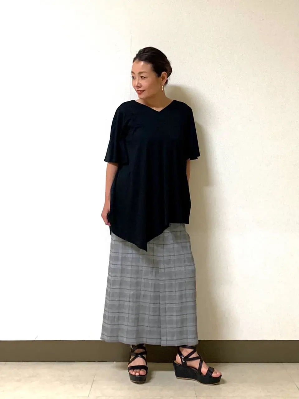 自由区 L 坂本 コーディネート画像