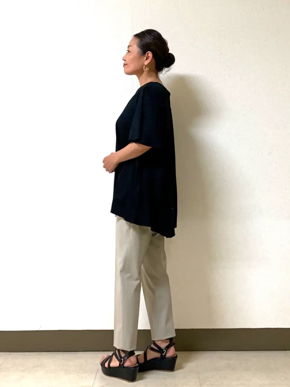 自由区 L 坂本 コーディネート画像