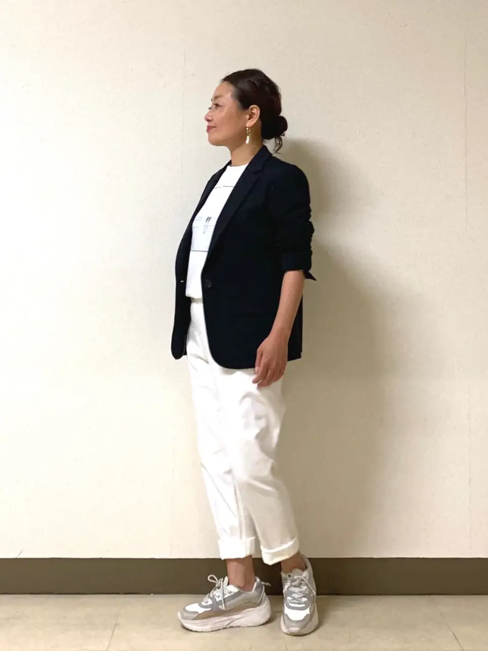 自由区 L 坂本 コーディネート画像