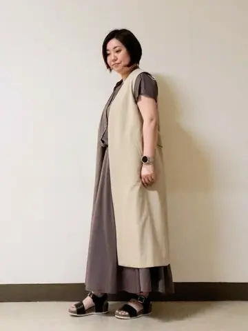 自由区 L 宇野 コーディネート画像