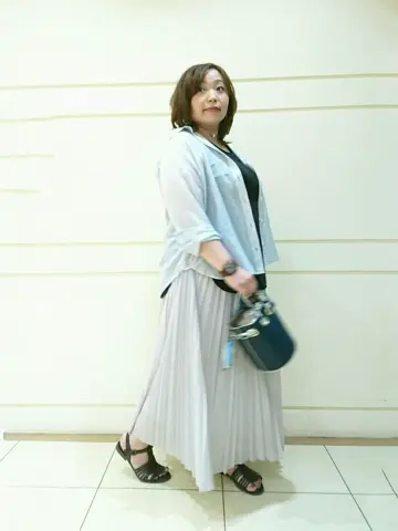 自由区 L 藤原 コーディネート画像