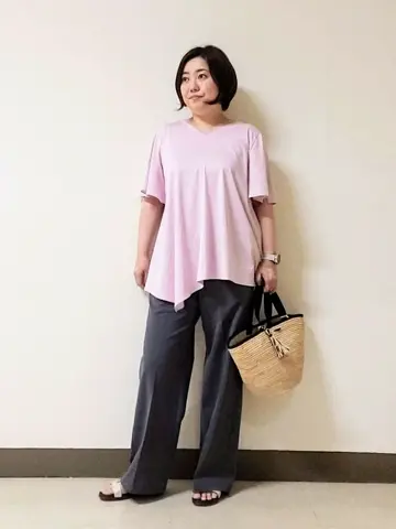 自由区 L 宇野 コーディネート画像