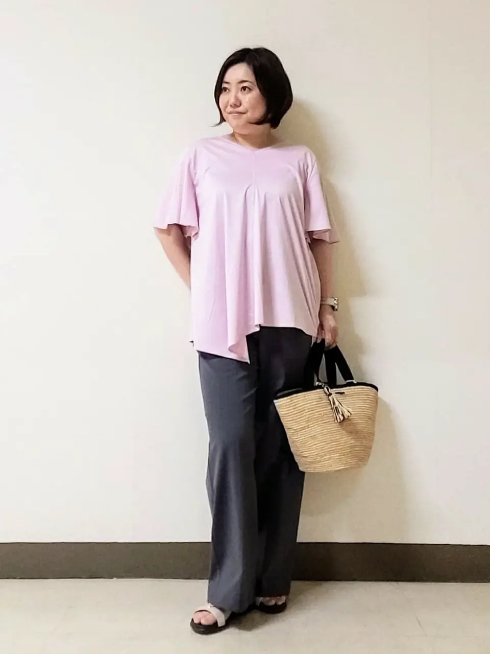 自由区 L 宇野 コーディネート画像