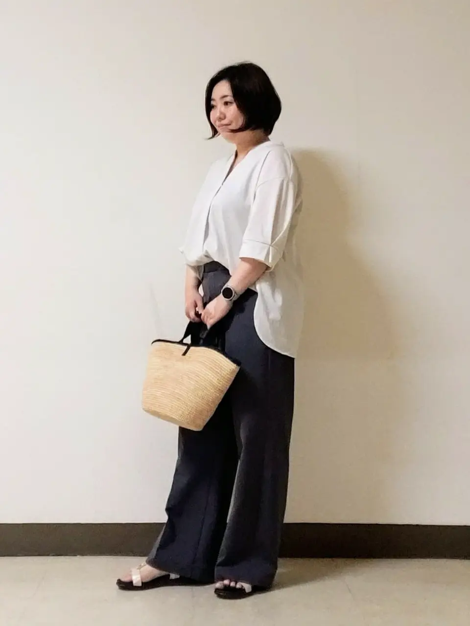 自由区 L 宇野 コーディネート画像