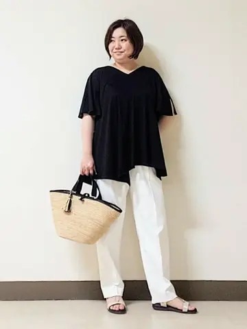 自由区 L 宇野 コーディネート画像