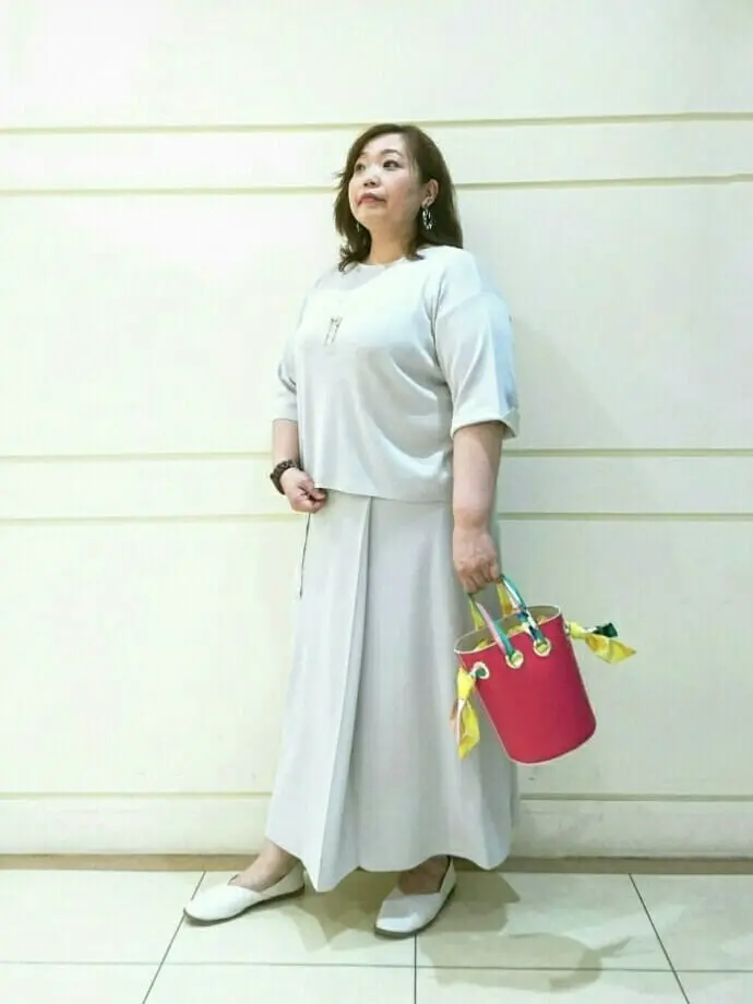 自由区 L 藤原 コーディネート画像