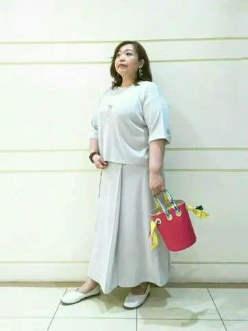 自由区 L 藤原 コーディネート画像