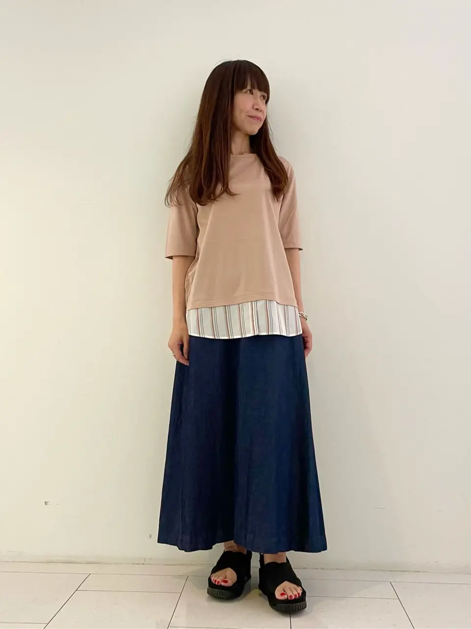  スタッフ コーディネート画像