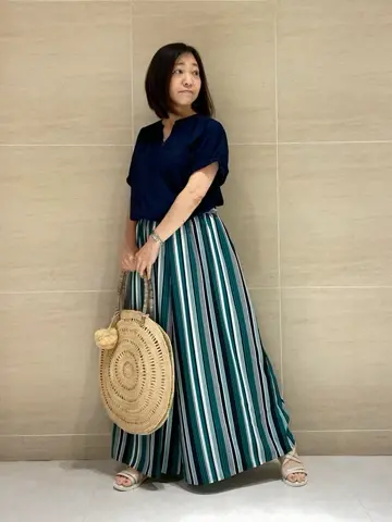 自由区 L 中島 コーディネート画像