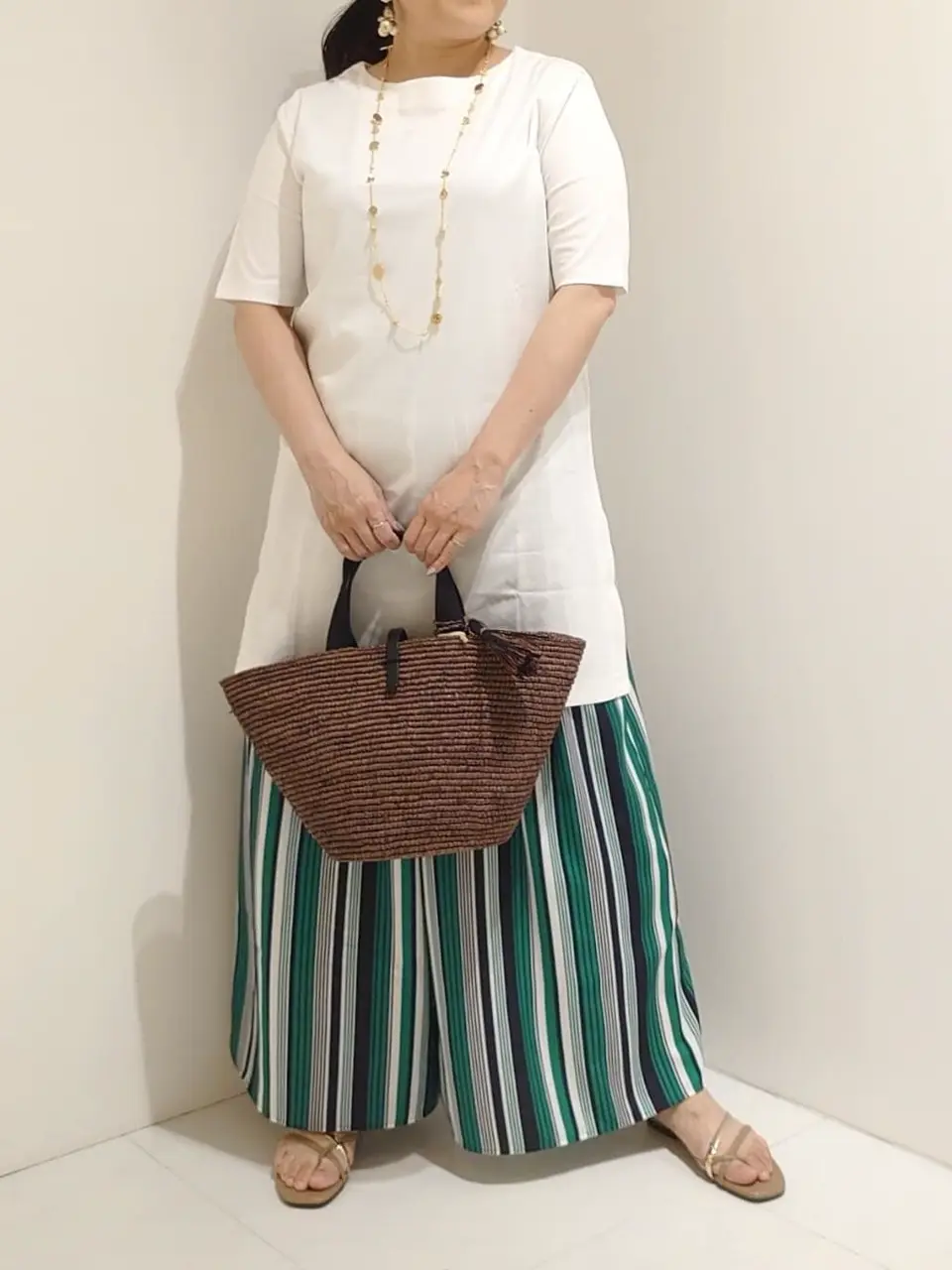 自由区 L 山村 コーディネート画像