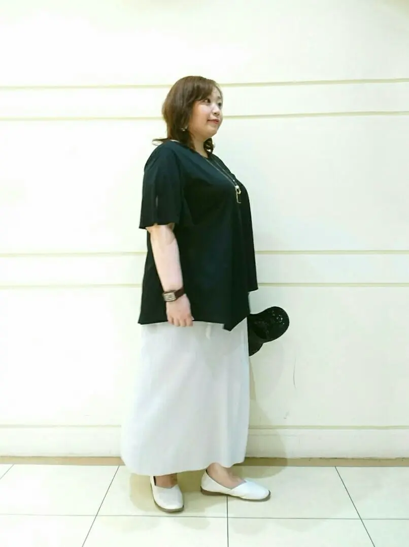 自由区 L 藤原 コーディネート画像