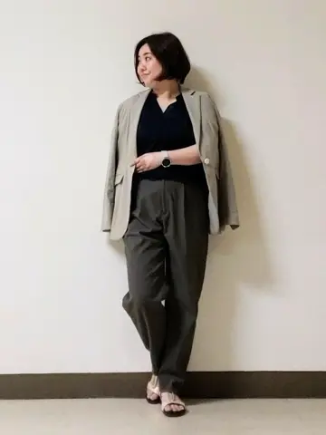 自由区 L 宇野 コーディネート画像