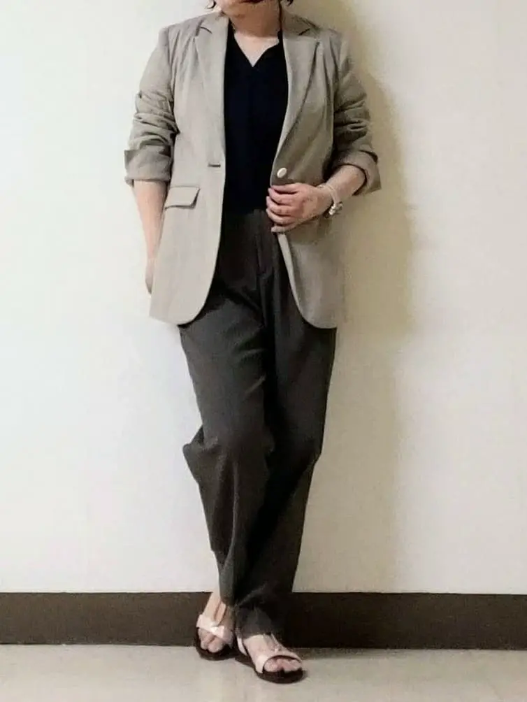 自由区 L 宇野 コーディネート画像