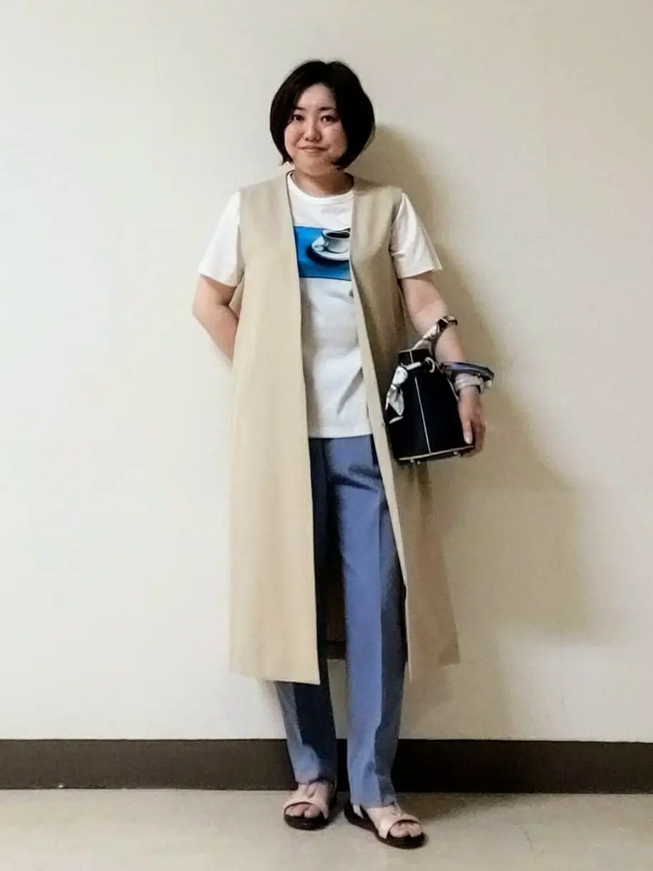 自由区 L 宇野 コーディネート画像