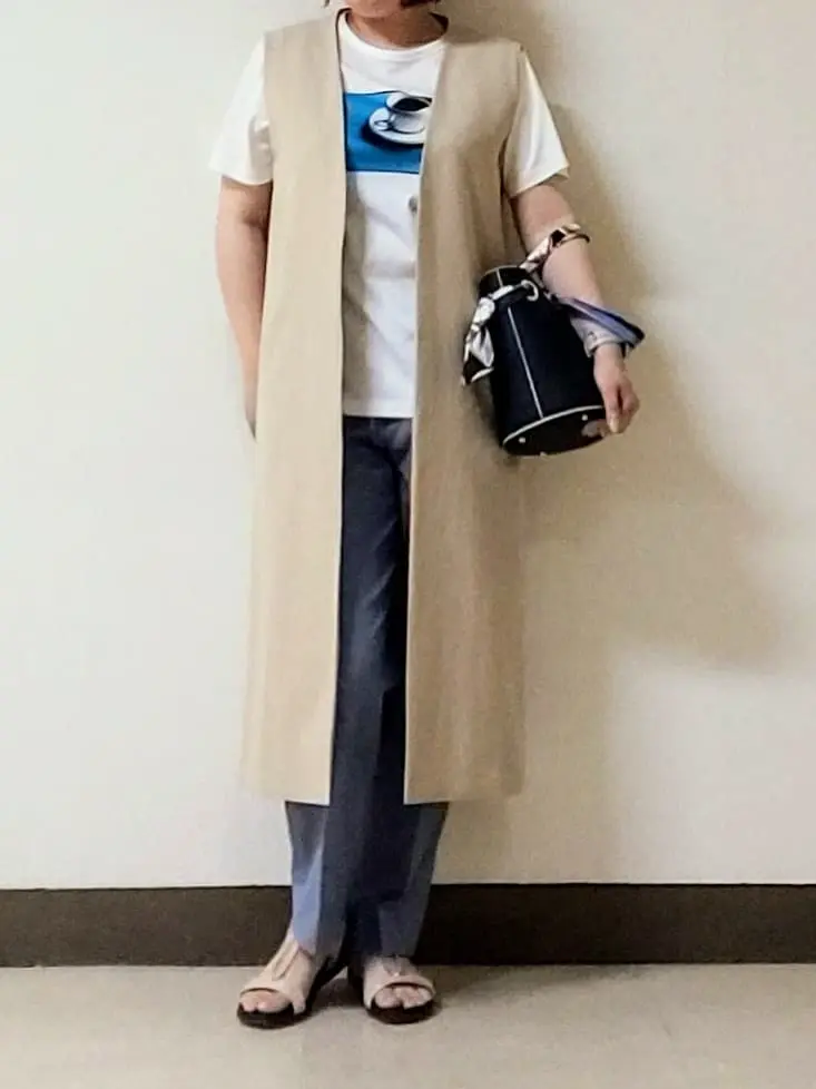 自由区 L 宇野 コーディネート画像