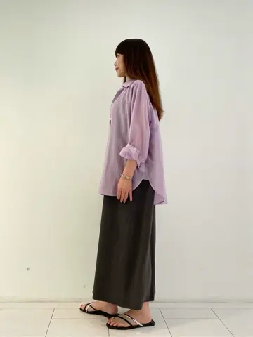 自由区 L スタッフ コーディネート画像