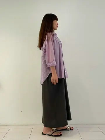 自由区 L スタッフ コーディネート画像