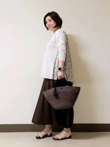 自由区 L 宇野 コーディネート画像