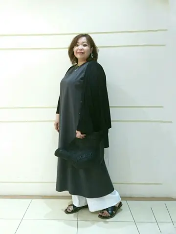 自由区 L 藤原 コーディネート画像