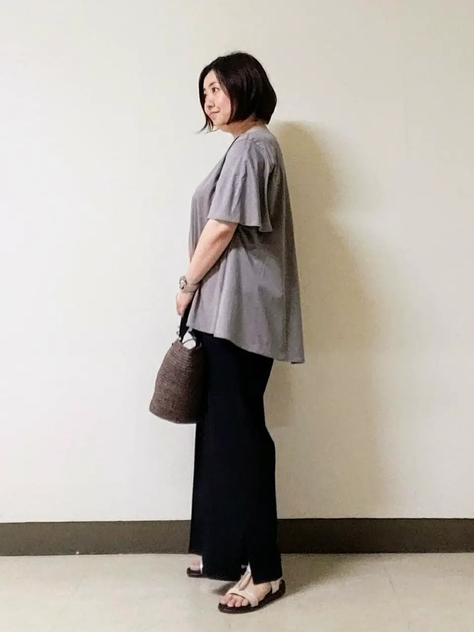 自由区 L 宇野 コーディネート画像