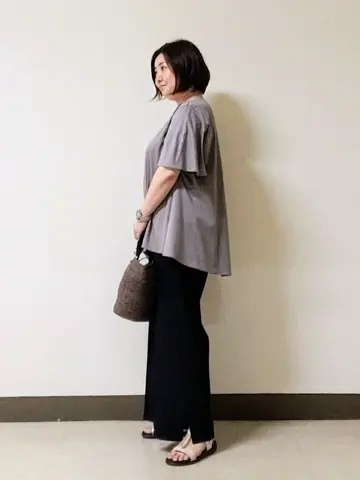 自由区 L 宇野 コーディネート画像