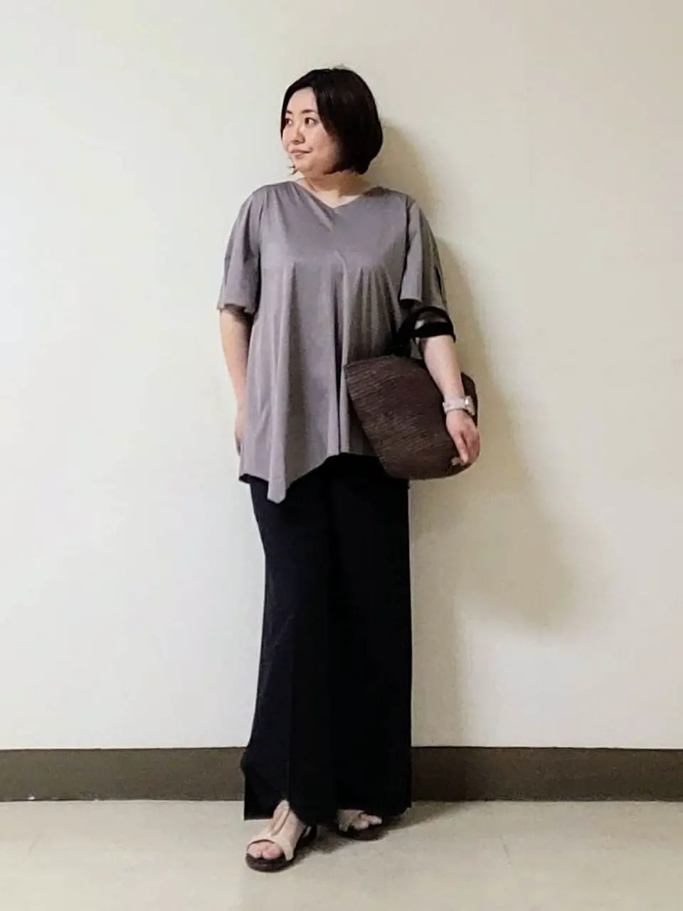 自由区 L 宇野 コーディネート画像