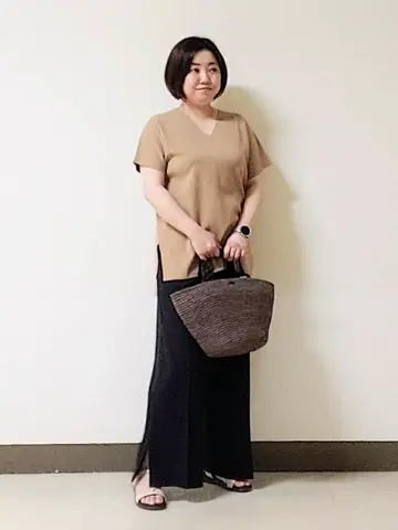 自由区 L 宇野 コーディネート画像