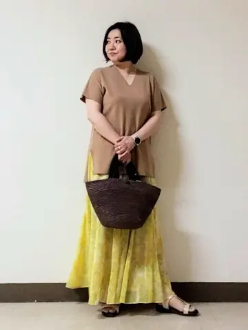 自由区 L 宇野 コーディネート画像