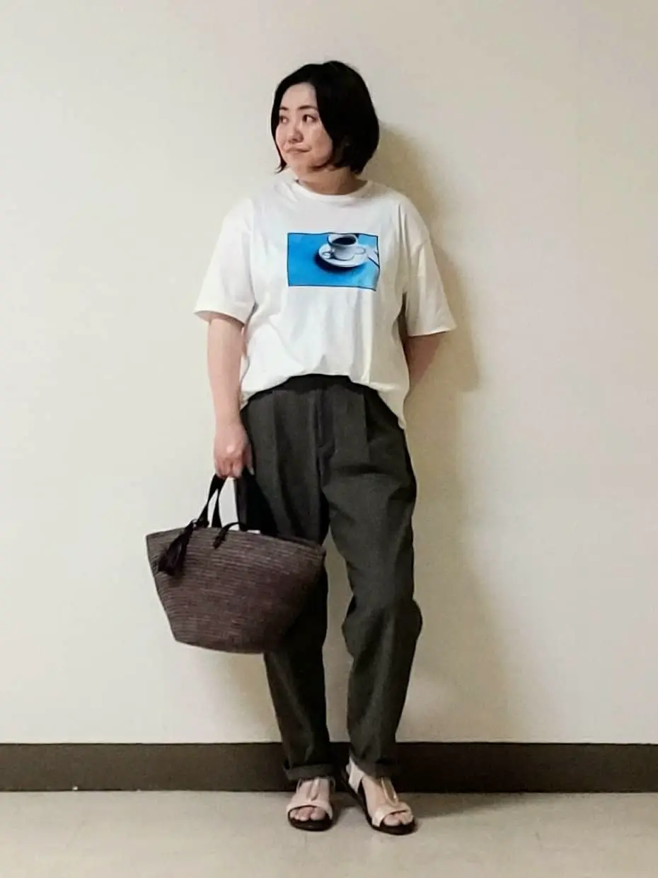 自由区 L 宇野 コーディネート画像