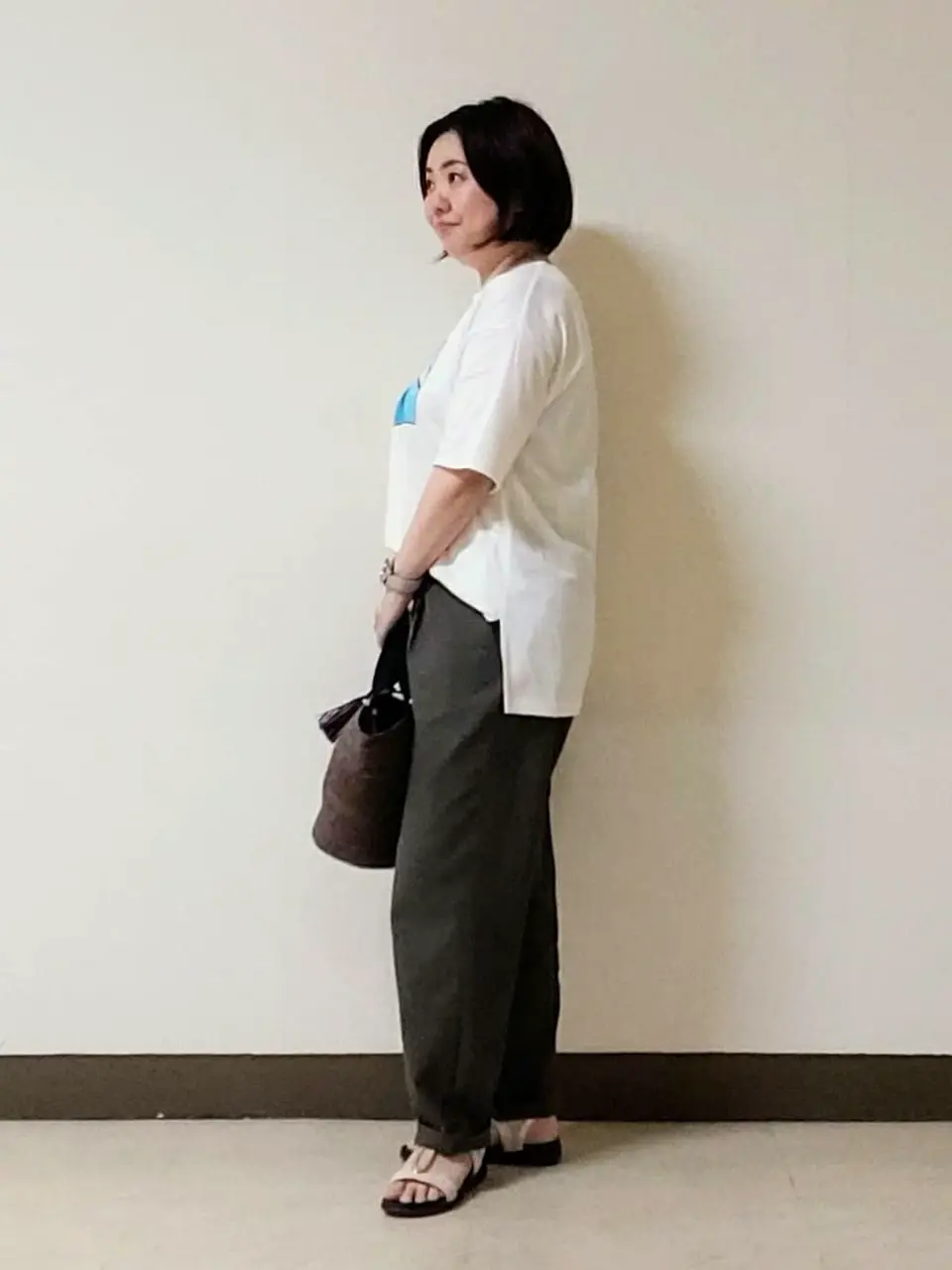 自由区 L 宇野 コーディネート画像