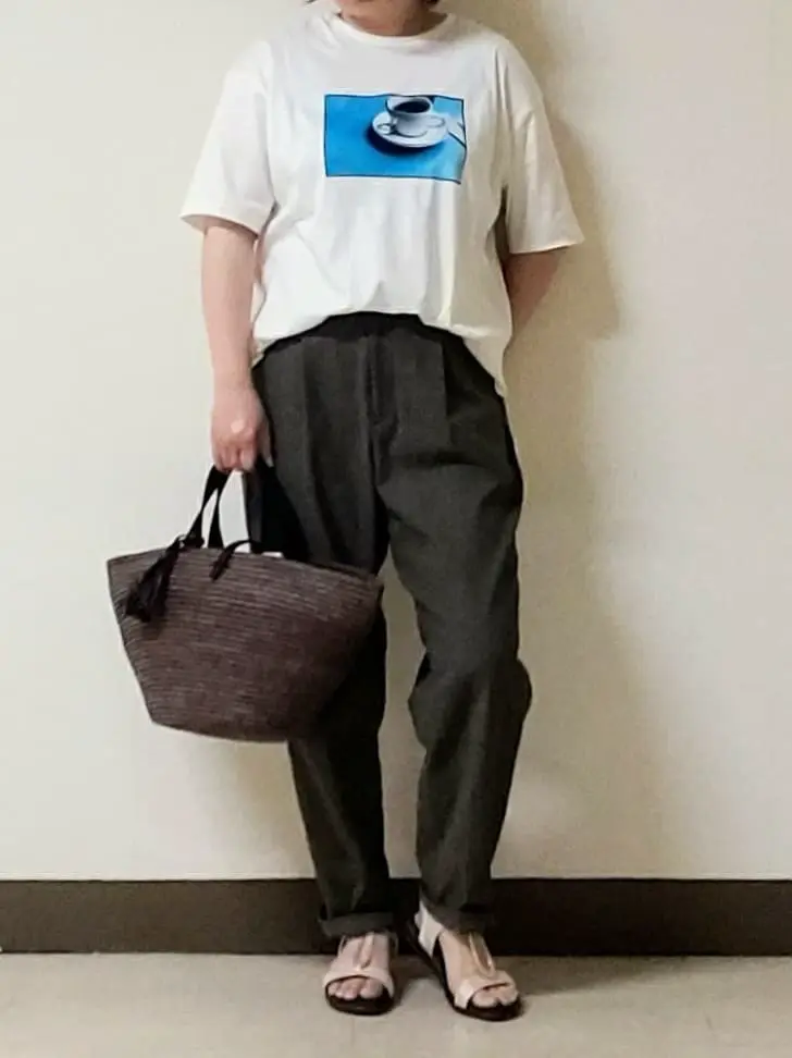 自由区 L 宇野 コーディネート画像