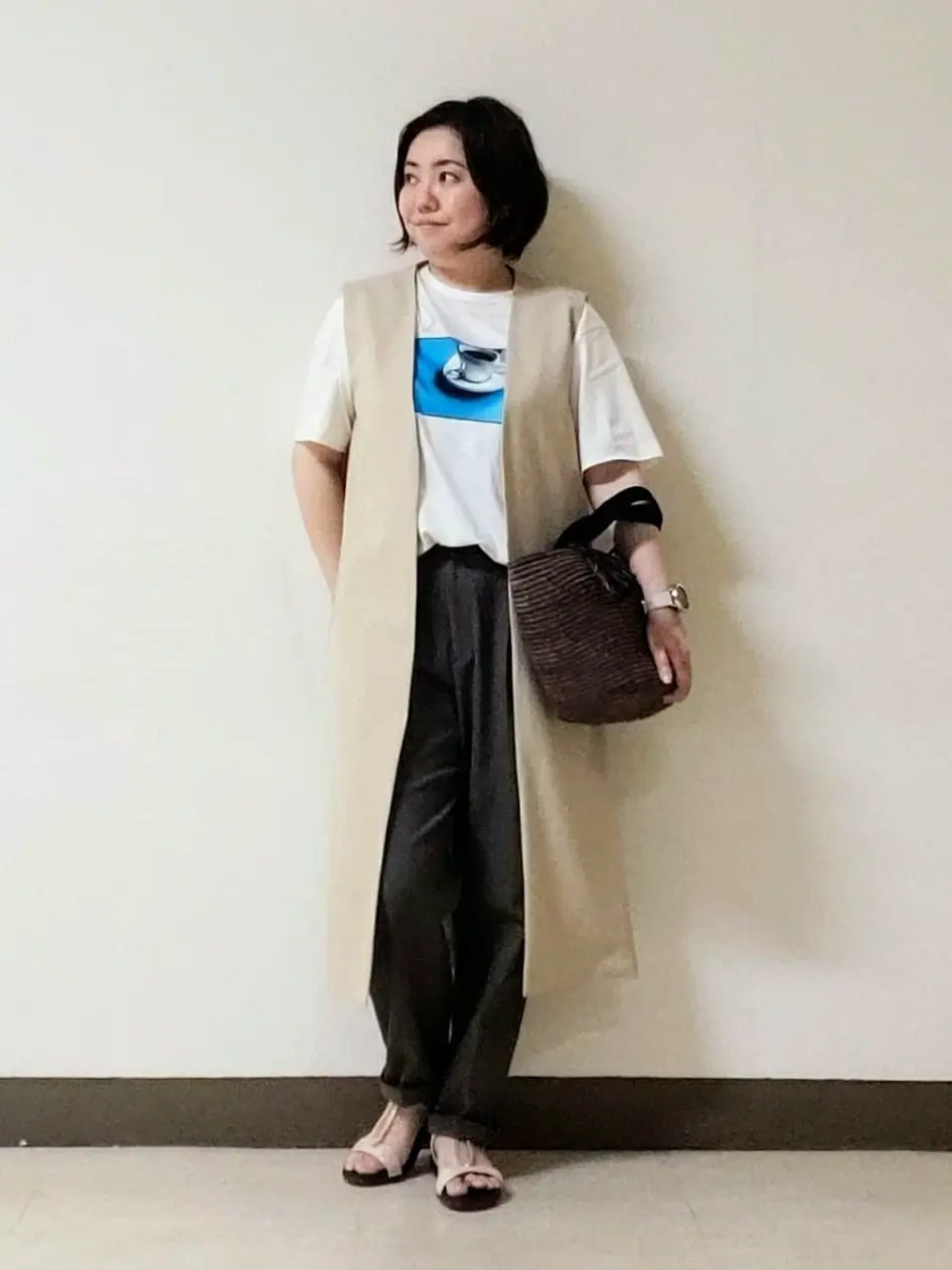 自由区 L 宇野 コーディネート画像